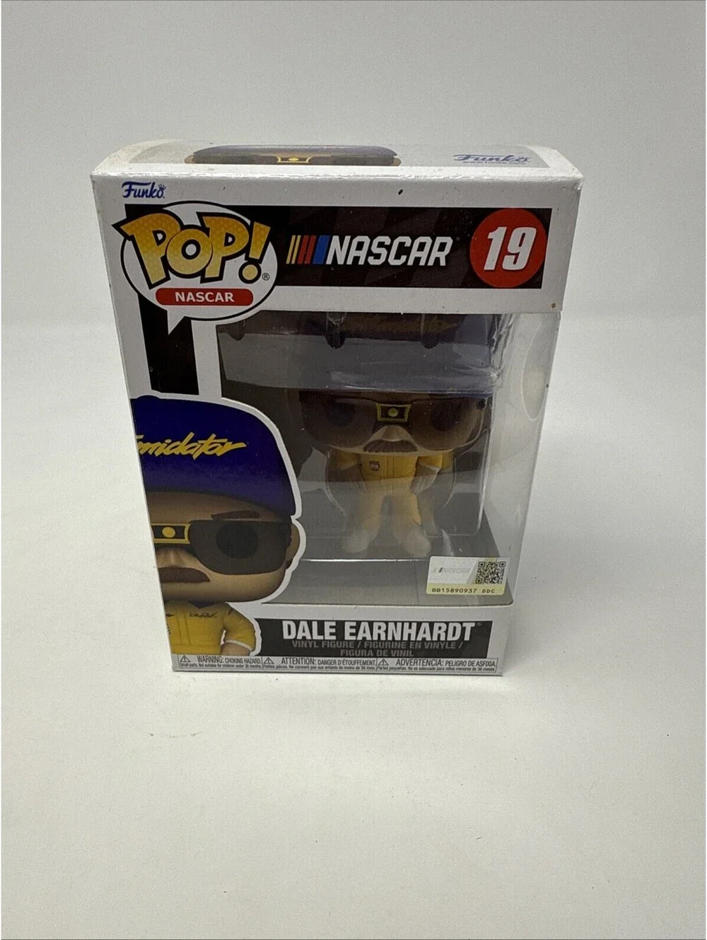 Funko Pop! Dale Earnhardt The Intimidator Wrangler Yellow  19 NASCAR